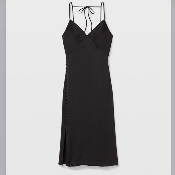 Club Monaco Button Detail Slip Dress - Picture 4 of 13